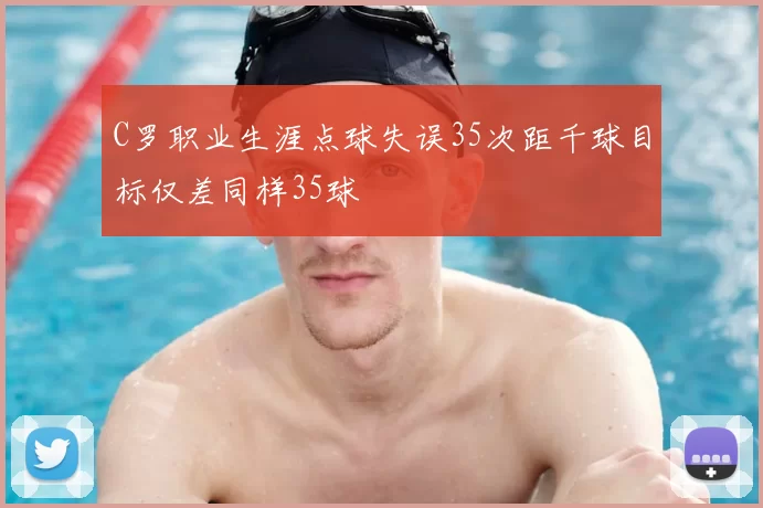 C罗职业生涯点球失误35次距千球目标仅差同样35球