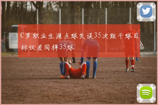 C罗职业生涯点球失误35次距千球目标仅差同样35球