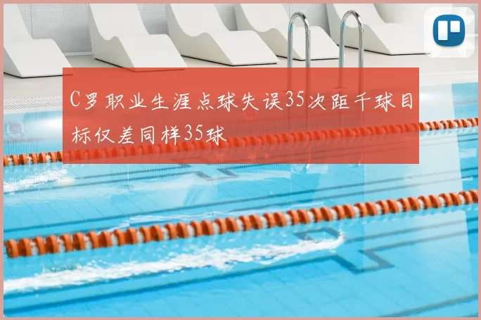 C罗职业生涯点球失误35次距千球目标仅差同样35球