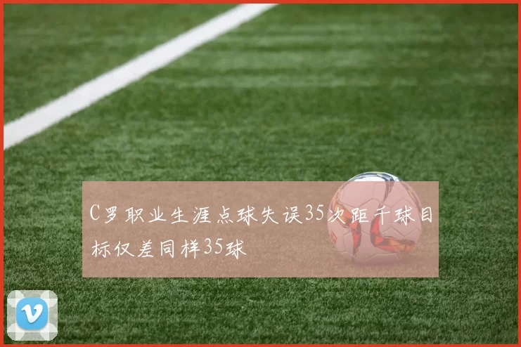 C罗职业生涯点球失误35次距千球目标仅差同样35球